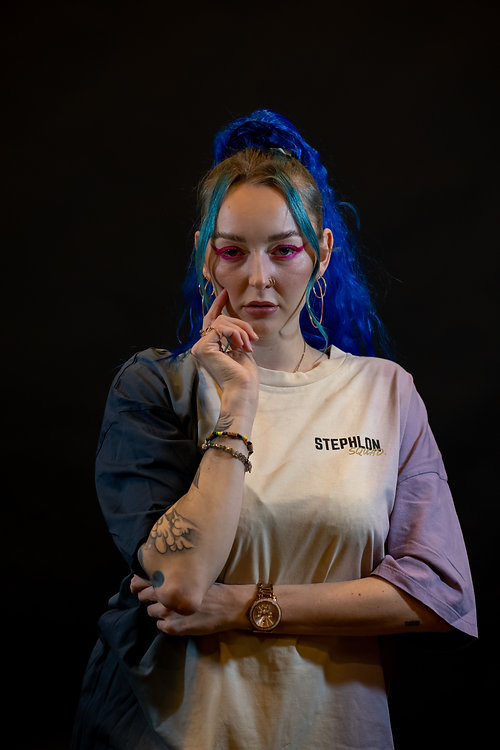 Stephlon Power Dip Dye T-Shirt