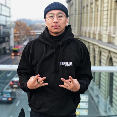 Stephlon Hoodie Black