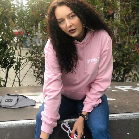 Stephlon Hoodie Lightpink