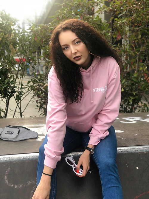 Stephlon Hoodie Lightpink
