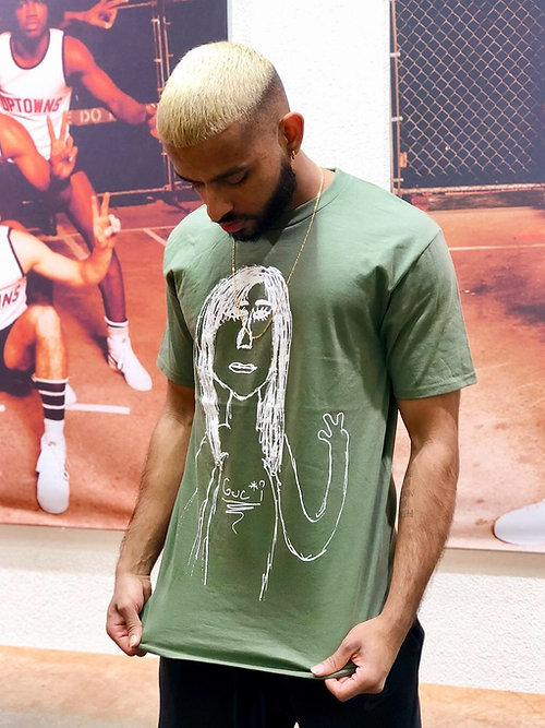 Stephlon Tee Military Green