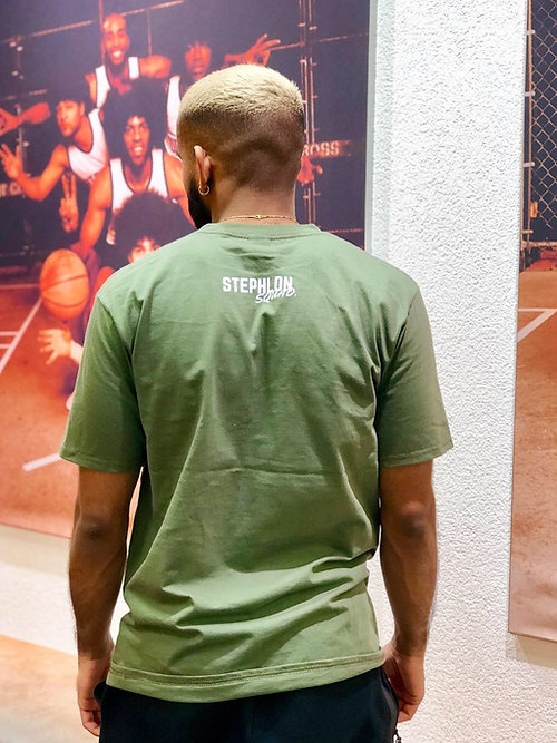 Stephlon Tee Military Green